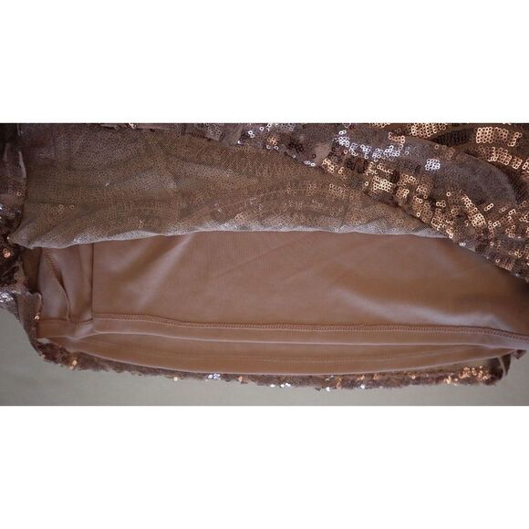 S.C. Society T92499B95 Women's Sz M Pink Sequin Spaghetti Strap Camisole - Picture 12 of 12